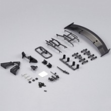 하비몬[#KB48352] Body Shell Basic Plastic Parts : Wing, Mirror, Roof Shark Fin, Wiper, Antenna for 1/10 Touring Car[상품코드]KILLERBODY
