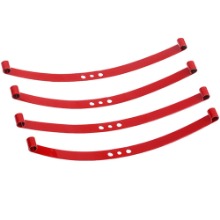 하비몬[Z-S0570] (4개입) Red Super Soft Flex Leaf Springs for RC4WD Trail Finder 2 / Tamiya F-350, Hilux[상품코드]RC4WD